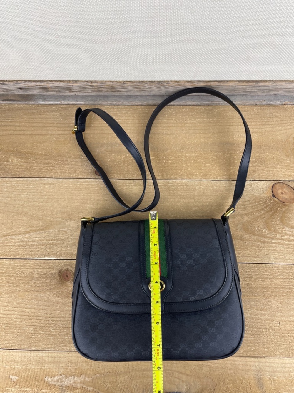 Vintage Gucci Micro GG Supreme Web Sherry Line CrossbodyBag - Picture 12 of 15